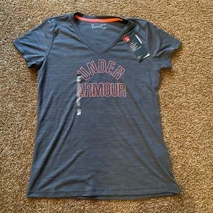 Under Armour V-Neck Heat Gear T-Shirt